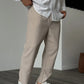Men's Trousers - Soft Luxury Tailored Pants for Everyday Wear, Premium Fabric, Tailored Fit, Classic Style-4