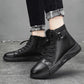 Supportive High Top Boots - Lace Up, Leather, Regular