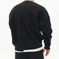 Mens Oversized Pullover Sweater - Crew Neck, Cotton, Casual