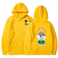 Men's Warm Hoodie - Relaxed Pullover, Polyester, Casual