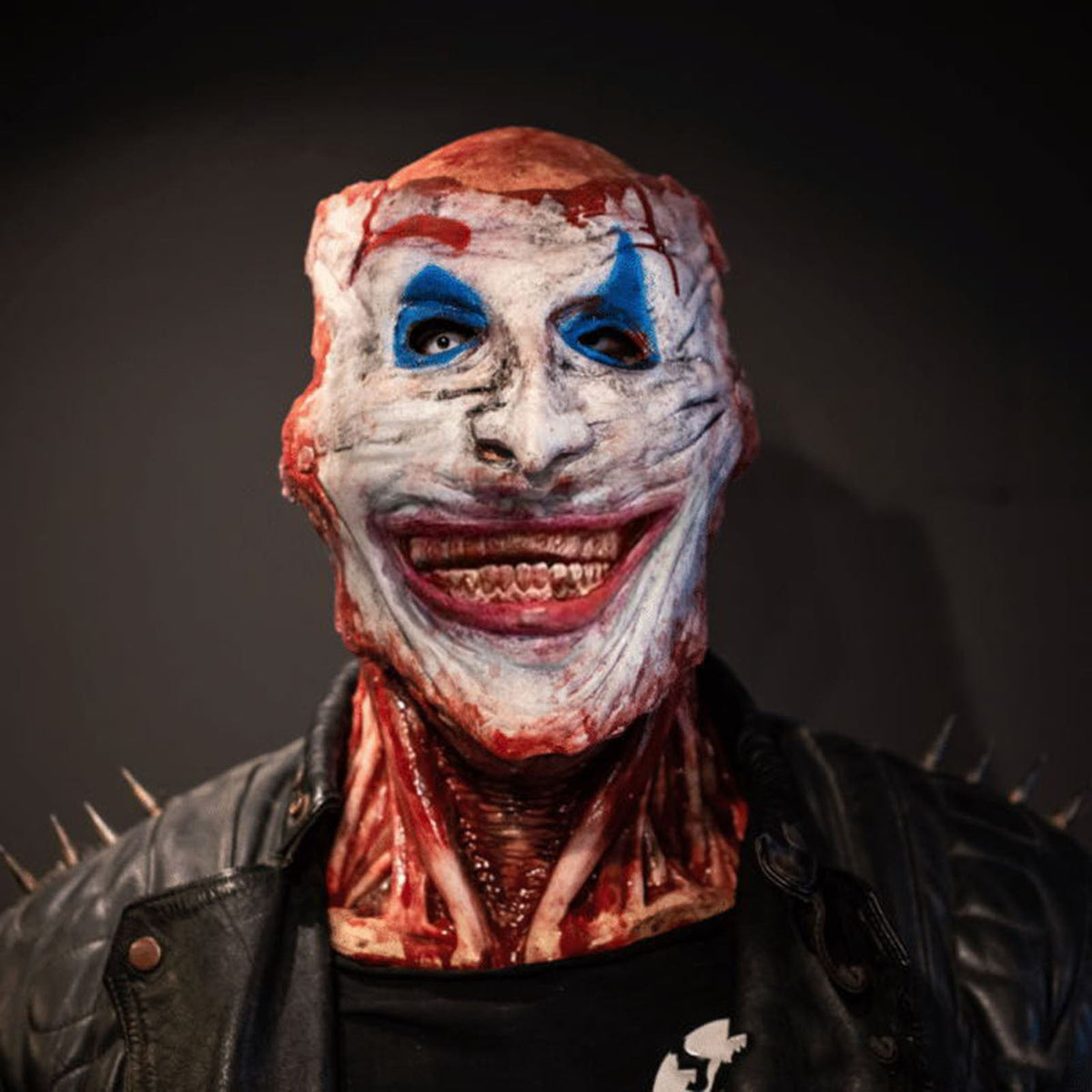 Latex Horror Mask Headgear Halloween 2025 Immersive