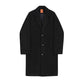 Warm Timeless Men's Wool Coat - Mid Length, Wool Winter