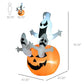Inflatable Halloween Decoration Pumpkin With Ghosts LED
