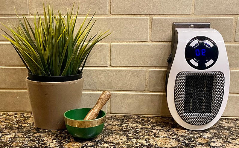 Portable2025 Edition Space Heater With Digital Display Travel-Friendly Ceramic Heater For Fast Room Warmth Fall