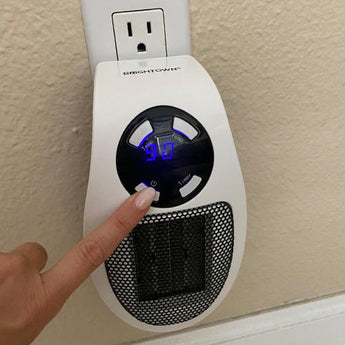 Portable2025 Edition Space Heater With Digital Display Travel-Friendly Ceramic Heater For Fast Room Warmth Fall