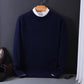 Plush Relaxed Men's Crewneck Sweater - Oversized Knit