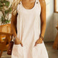 Sleeveless Striped Sundress for Women with Pockets, Casual Cotton Sun Dress for Summer Outings-2