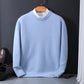 Plush Relaxed Men's Crewneck Sweater - Oversized Knit