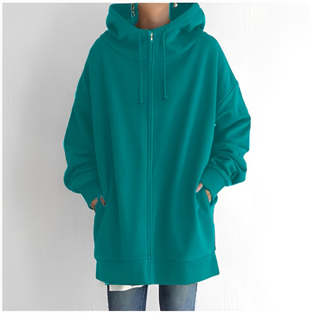 Womens Warm Fleece Hoodie - Oversized, Brushed Fleece