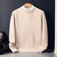 Plush Relaxed Men's Crewneck Sweater - Oversized Knit