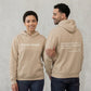 Unisex Warm Hoodie - Graphic Front-Pocket Hoodie With Back Print, Fleece-Lined, Casual Wear