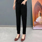 Variant image for Comfortable Women's Cotton Pants with Elastic Waistband, Relaxed Slim Fit, Multiple Colors Available-17