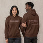 Unisex Warm Hoodie - Graphic Front-Pocket Hoodie With Back Print, Fleece-Lined, Casual Wear