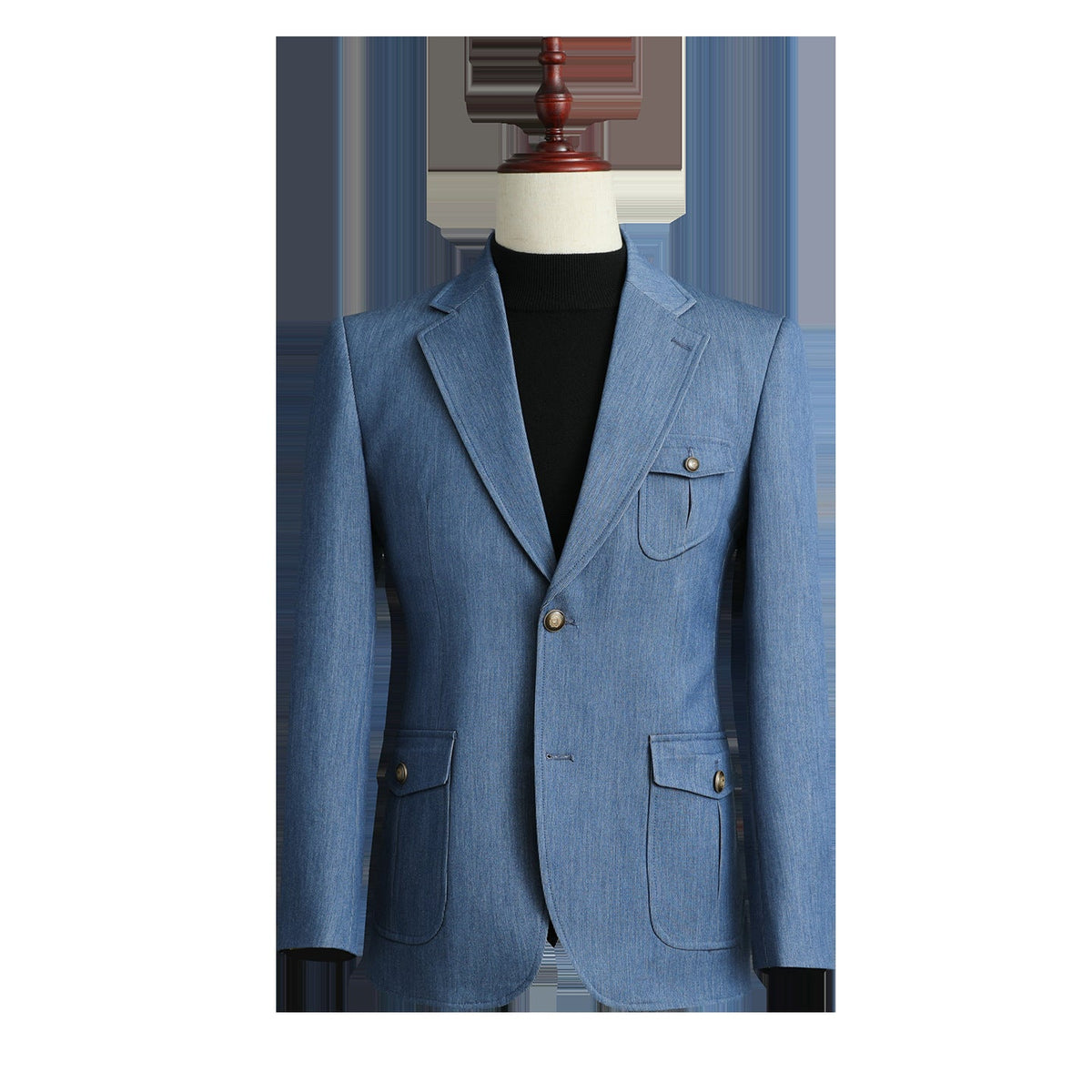 Sturdy Multi-Use Men's Blazer - Regular Fit, Polyester, Regular Office and Casual Wear
