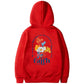 Women's Oversized Hoodie - Relaxed Fit, Polyester, Casual
