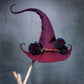 Hat Witch Felt Merino Handmade Halloween 2025 Costume