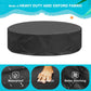 Water-Resistant Dog Pool Cover Round Fit Debris Blocking Keeps Water Clean Fall 2025 Backyard Pet Accessory