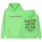 Relaxed Warm Unisex Hoodie - Fleece Lined Polyester, Street