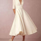 Plus Size Women's Summer Dress in Soft Cotton Blend, Elegant and Comfortable for Any Occasion-1