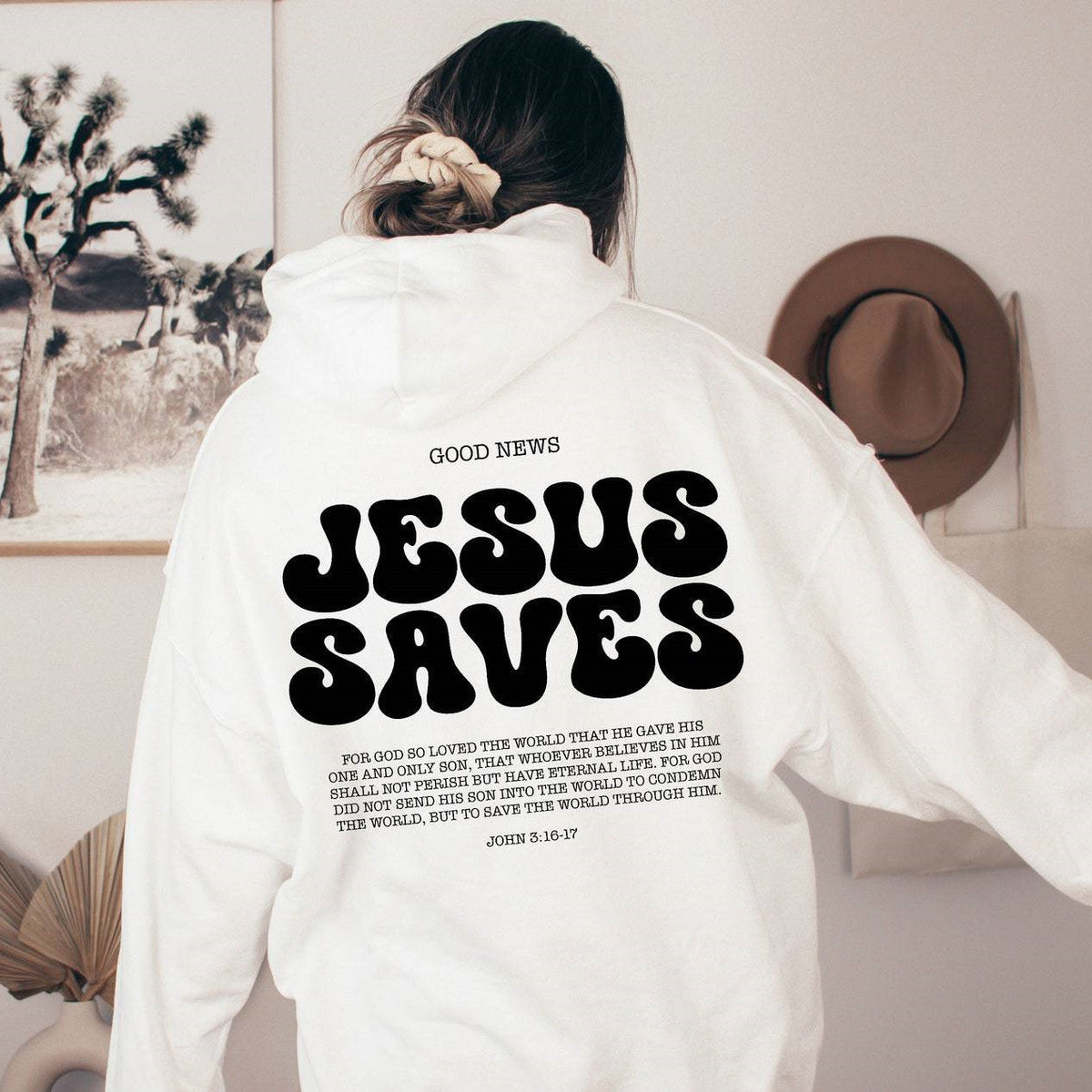 Cozy Oversized Women’s Hoodie - Relaxed Polyester Pullover