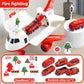 Airplane Toy Kit XL Emergency Rescue Playset For Kids Back To School 2025 Gift Idea