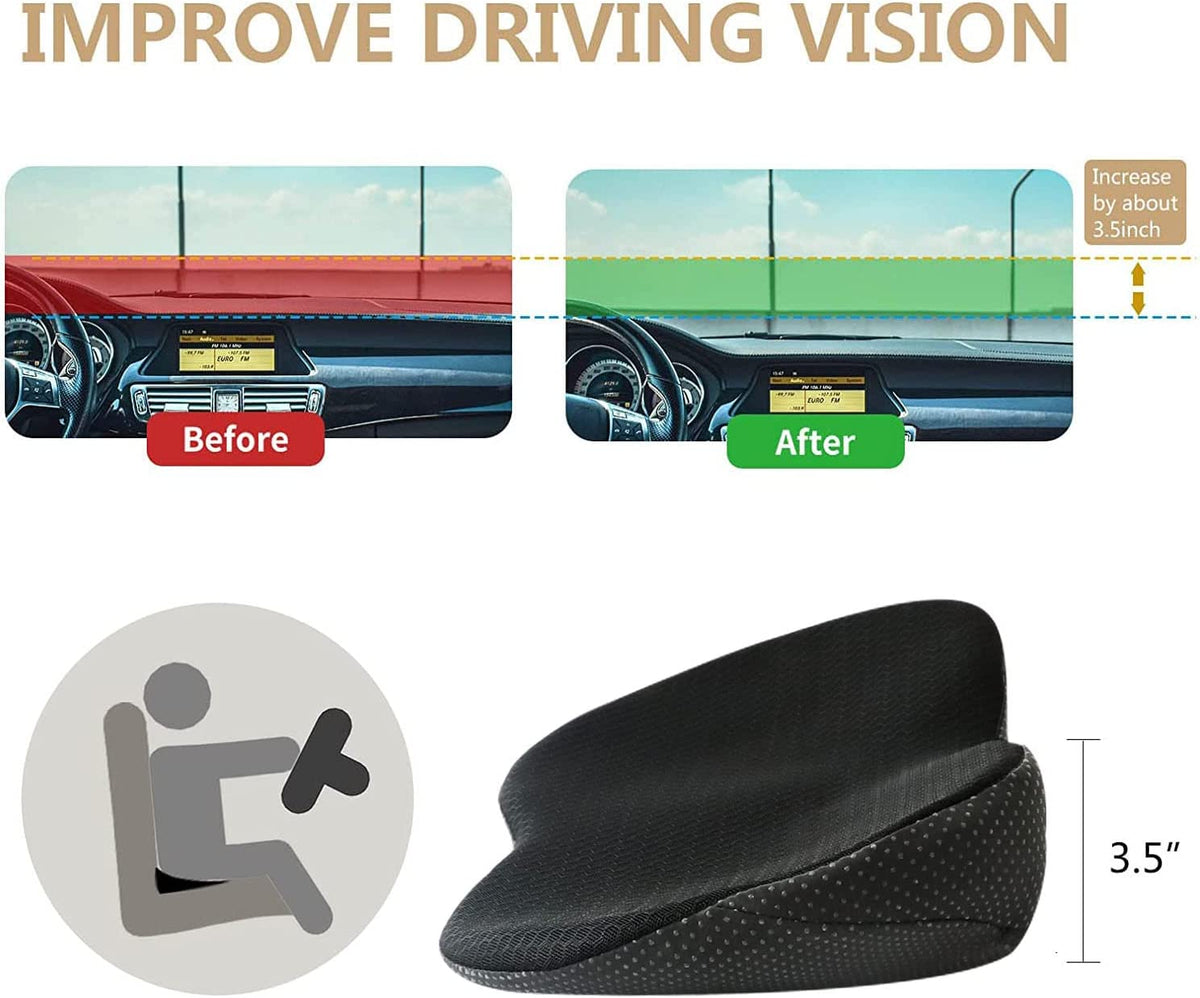 Seat Car Cushion Height Boosting Pad For Shorter Drivers