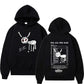 Men's Oversized Hoodie - Relaxed Spandex Blend, Streetwear