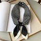 Plush Multi-Use Women's Silk Scarf - Narrow, Regular Wear