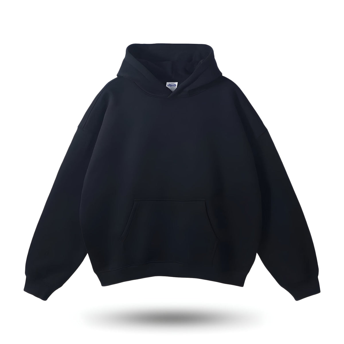 Oversized Unisex Hoodie - Drop Shoulder, Cotton, Regular