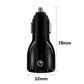 Usb Car Charger Dual Port Fast Charging Travel-Friendly Adapter