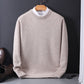 Plush Relaxed Men's Crewneck Sweater - Oversized Knit