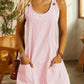 Variant image for Sleeveless Striped Sundress for Women with Pockets, Casual Cotton Sun Dress for Summer Outings-13