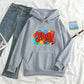 Unisex Warm Hoodie - Oversized, Polyester Fleece, Casual