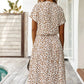 Elegant Women's Dress, Flattering Cut Knee-Length Formal Dress in Luxurious Soft Fabric for All Occasions-2