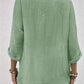 V-Neck Button-Up Women's Top - Lightweight Blouse for Women, Versatile Casual Elegance, Flattering Fit, Sizes S-3XL-3
