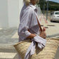 Variant image for Classic Striped Women's Dress with Lace Trim, Elegant Summer Dress for Versatile Styling-19