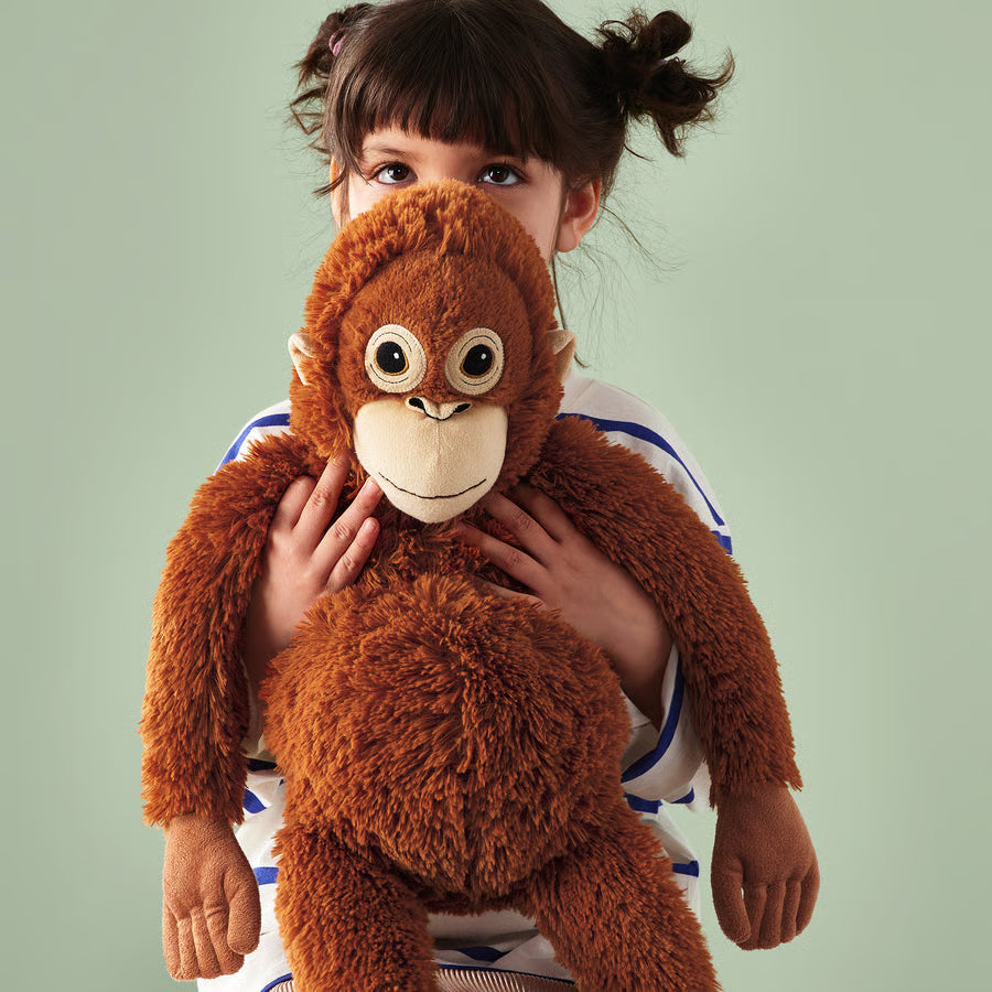 Ultra Plush Monkey Stuffed Animal Pillow, Cozy Plush Toy Gift – Punch Monkey Plush