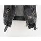 Women's Fitted Denim Vest - Moto Crop, Distressed, Casual