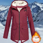 Fleece Lined Parka Coat – Water-Resistant Cozy Women’s Jacket