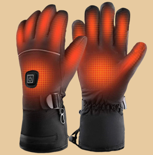 Gloves Heated Battery Heated Winter Gloves 8 Hour Warmth