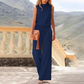 Sleeveless Jumpsuit for Women Cozy Trendy Outfit for Every Occasion, Flattering Fit for Casual Events and Parties