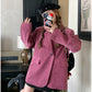 women's Warm padded blazer - A-line, quilted, thickened, casual everyday city wear