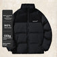 Mens Insulating Puffer Jacket - Corduroy Yoke, Duck Down