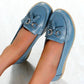 Variant image for Women's Orthopedic Moccasins, Breathable PU Leather Ladies Moccasin Shoes for Comfort and Support-22