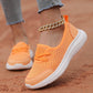 Light Breathable Women’s Lace-Up Sneakers - Low-Profile Round-Toe, Mesh Upper, For Regular Wear