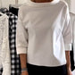 Elegant Women's Blouse with Loose Turtleneck, Cotton-Polyester Blend Long Sleeve Top for Summer and Autumn-2