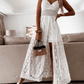 Elegant Boho Womens Dress in Soft Cotton, Knee-Length Summer Dress for Casual Outings and Events-1