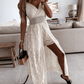 Elegant Boho Womens Dress in Soft Cotton, Knee-Length Summer Dress for Casual Outings and Events-3