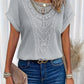 Elegant Knitted Women's Top with Intricate Detailing, Comfortable Fit, and Versatile Style for Casual and Formal Occasions-6