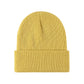 Warm Multi-Use Beanie - Folded Cuff Ribbed Knit, Winter